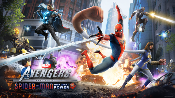La actualización de MARVEL'S AVENGERS incluye la nueva incursión de Klaw y a Spider-Man como héroe exclusivo de PlayStation